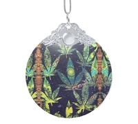 A Puff In Time Weed Xmas Ornament, Hanging Ornaments For Christmas Tree Holiday Decor Creative Gifts