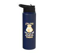 A Pull Buoy is Not the Only Thing that Will - Swimmer Stainless Steel Insulated Water Bottle