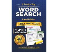 A Puzzle a Day Word Search: Travel Edition: 366 Daily Word Search Puzzles with 5,490 Words and Phrases to Find