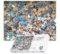 A Puzzling Impuzzible - 1000 piece almost-impossible Jigsaw with Images of Jigsaw Pieces
