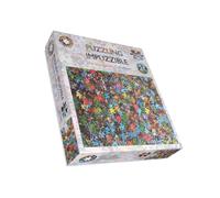 A Puzzling Impuzzible No.21 - 1000 Piece Jigsaw Puzzle for Adults | Challenging Brain Teaser with Vibrant Mash-Up Design | Fun Gift for Puzzle Lovers