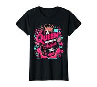 A Queen Was Born In August 1983 August Birthday Girl Women T-Shirt