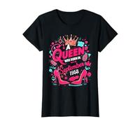 A Queen Was Born In September 1958 September Birthday Girl T-Shirt