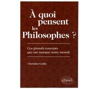 À quoi pensent les Philosophes ? Ces grands concepts qui ont marqué notre monde