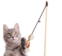 A/R Cat String Toy - Cat Featheren Toys with Adorable Mouse, and Bird, Hanging Cat Fishing Pole,Interactive Cat Accessories for Indoor Cats to Have Fun