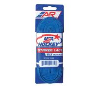 A&R Collectibles A&R Striker Ice Hockey Waxed Skate Laces, Pro Style Heavy Duty Lace-Royal Blue-108 Inches