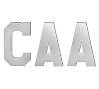 A & R Sports Captain Letters - White