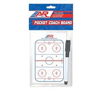 A&R Sports Hockey Pocket Coach Training Board 5x4" Write On Wipe Off With Marker