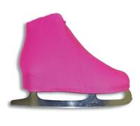 A&R Sports Lycra Ice Skate Boot Covers, Neon Pink