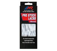 A&R Sports Pro-Stock Laces White 120" - Waxed