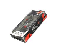 A.R.T. Foldable Levers Black/Red Screw by Pair Honda, black