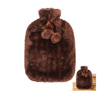 a-r Water Bottle Cover Only - 2 Liter Soft Faux Plush Fur Hot Water Bottle Cover,Water Bottle Softcover For Hot Cold 6-8 Hours To Keep Warm Helps Relieve Muscle Aches Menstrual Cramps