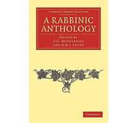A Rabbinic Anthology (Cambridge Library Collection - Religion)
