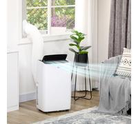 A Rated 14,000 BTU Portable Dehumindifier With Remote & 24 Hour Timer
