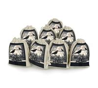 A Raven on The Windowsill 8 PCS Muslin Bags with Drawstring Sachet Bags Empty Small Cotton Drawstring Bag Muslin Reusable & Washable Cotton Bag for Herb Spice Candy Soap Jewelry Wedding Gift Pouches