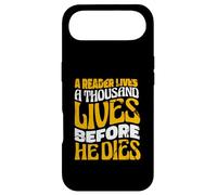 A Reader Lives A Thousand Lives Bookworm Literature Reading Case for iPhone Air