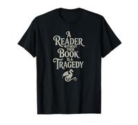 A Reader Without Their Book is a Tragedy Back to School T-Shirt