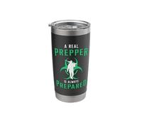 A Real Prepper is Always Prepared Doomsday Prep Survivalist Stainless Steel Insulated Tumbler