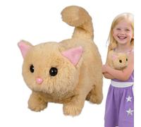A Real Robot Cat - Plush Electronic Cat Robot Toy,Interactive Electronic Animal Kitten Toy for Children Boy Girls Toddler Kid