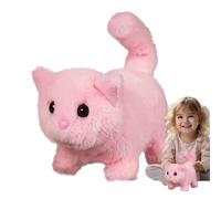 A Real Robot Cat | Plush Electronic Cat Toy | Interactive Electronic Animal Kitten Toy for Children Boy Girls Toddler Kid