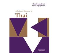 A Reference Grammar of Thai (Reference Grammars)