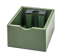 A Reliable Choice for Serious Caffeine Lovers Sturdy Construction Meets Practical Functionality in This Knock Box (green)