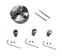 A Reliable Choice The Alloy Self Centering Manual 3 Jaw Lathe Chuck for Enhanced Performance (5mm)