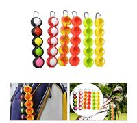 A Reliable Companion on the Course This, Lightweight, Two Ball Holder is Designed to Last (Black)