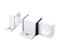 A Reliable Solution for Enhanced Security The Aluminum Alloy Automatic Door Latch You Can Trust (White)
