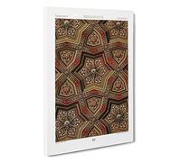 A Renaissance Pattern by Albert Racinet Canvas Print | Gallery Wrapped 30mm Frame Wall Art | 30x20 inches | Ready to Hang | Modern Abstract Picture | Living Room Bedroom Lounge Office