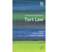 A Research Agenda for Tort Law (Elgar Research Agendas)