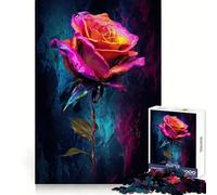 A Resilient Rose Jigsaw Puzzles for Adults1000 Pieces DownTime Game Calm Daily Fun Challenge Nice Art (38x26cm)