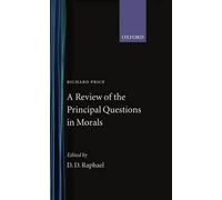 A Review of the Principal Questions in Morals by Richard Pric... - 9780198245186