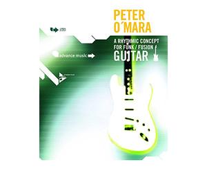 A Rhythmic Concept for Funk/Fusion Guitar - guitar - method with CD - 2 CDs included - [Language: English & German] - (ADV 10026)