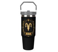A-ries Zodiac Sign Custom Insulated Cups & Mugs 30 Oz Travel Coffee Mug with Lids Reusable Stainless Steel Drinks Tumbler