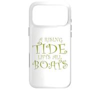 A Rising Tide Lifts All Boats Design Case for iPhone 17 Pro Max