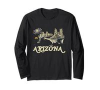 A Roadrunner Bird Running Through The Arizona Desert Vintage Long Sleeve T-Shirt