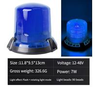 A robust car flashing light designed specifically to enhance visibility during roadside emergencies (Bule)