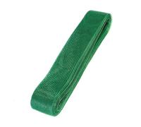 A Roll of 20m Polyester Stiff Horsehair Braid Mesh Netting Ribbons for Hem Boning Sewing Millinery Crinoline CRIN Fascinator Making Trimmings - 5cm Wide (Emerald Green)