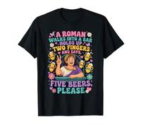 A Roman Walks Into A Bar Ancient Rome History T-Shirt