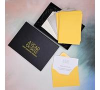 A romantic gift for New Parents, a date night box in yellow