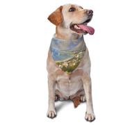 A rural town Stylish Pet Scarf for Dogs