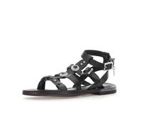 A.S.98 Goldyou Women's Leather Sandal - Goldyou, Black, 7 UK