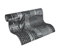 A.S. Creation 252845 "Non-Woven Pattern Line Day and Night Wallpaper - Multi-Colour