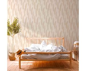 A.S. Création 386312 Non-Woven Wallpaper Pampas Grass Beige White 10.05 x 0.53 m Made in Germany