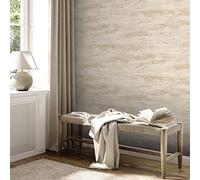 A.S. Création 390414 Non-Woven Wallpaper Plaster Look Beige Terra Stone Wall 10.05 m x 0.53 m Made in Germany