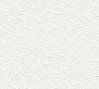 A S Creation 9878-10 - White Blown Paintable