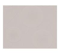 A.S. Creation Abstract Flower Pattern Circle Motif Modern Glitter Wallpaper in Taupe A.S. Creation Taupe