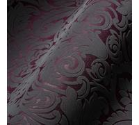 A.S. Création Architects Paper Castello 335835 33583-5 Non-Woven Wallpaper Luxury Classic Baroque 10.05 m x 0.52 m Grey Black Made in Germany