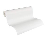 A.S. Création Architects Paper Paintable Non-Woven Wallpaper Pigment Classic Wallpaper 10.05 m x 0.53 m White Made in Germany 927514 9275-14